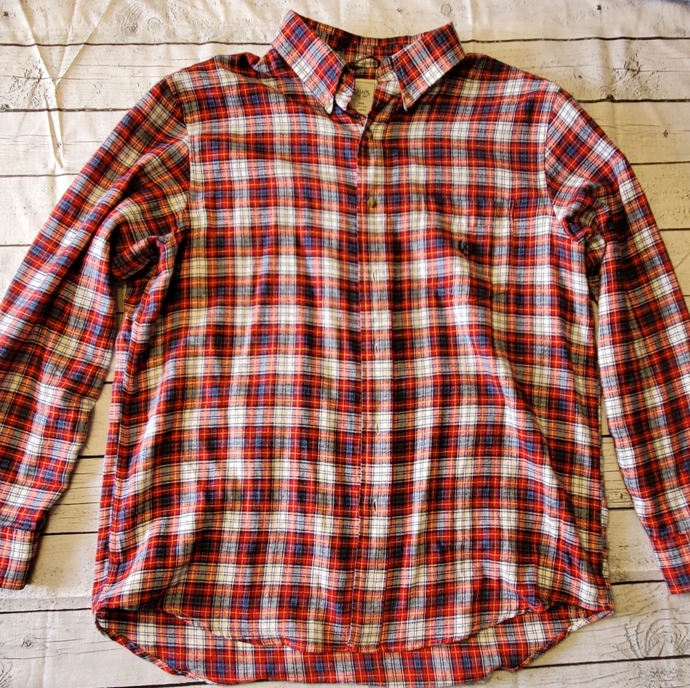 Chaps - Red Flannel Long Sleeve
